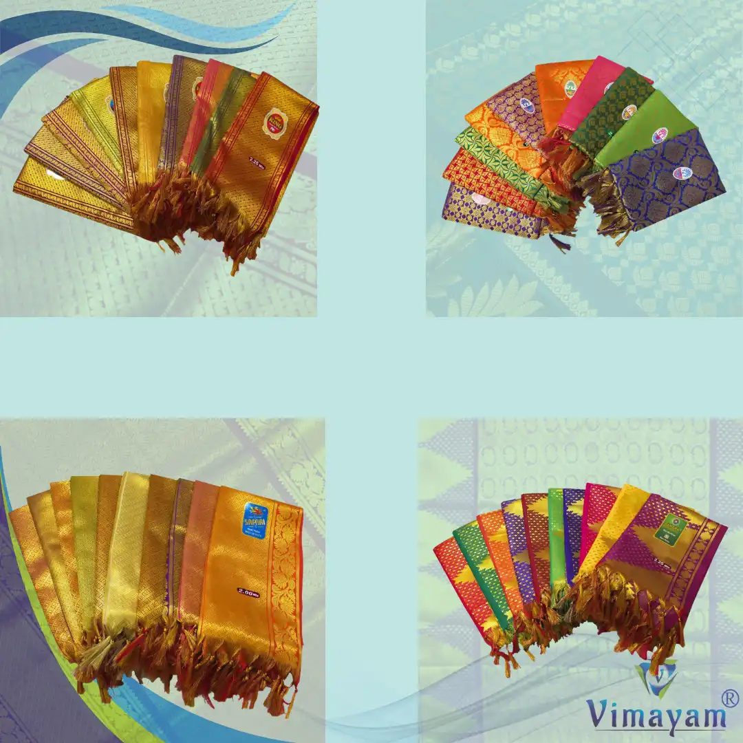 FANCY PONNADAI – POOJA ITEMS | Vimayam Dhoties